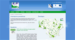 Desktop Screenshot of natura2000info.lt